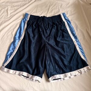 Men's FootLocker Navy and Light Blue Athletic Shorts